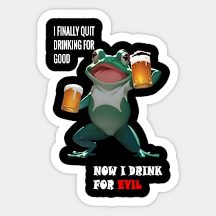Drink bear Sticker